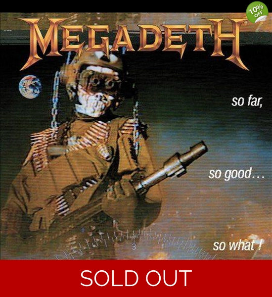 Megadeth - So Far So Good...So What? Vinyl LP